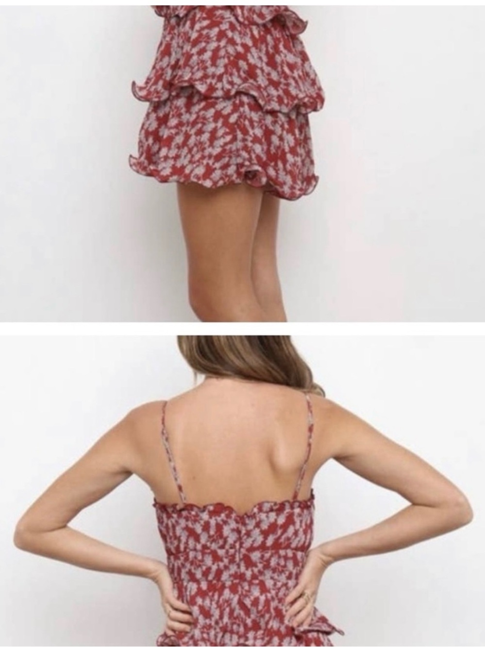 Petal + Pup Ruffle Mini Dress Size 4 - Picture 2 of 11